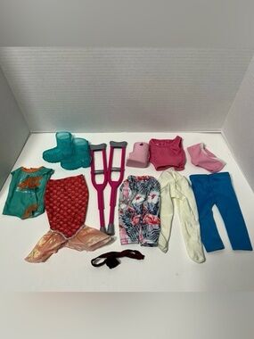 MY LIFE AS 18” dollars clothes lot mermaid tail fits American girl dolls